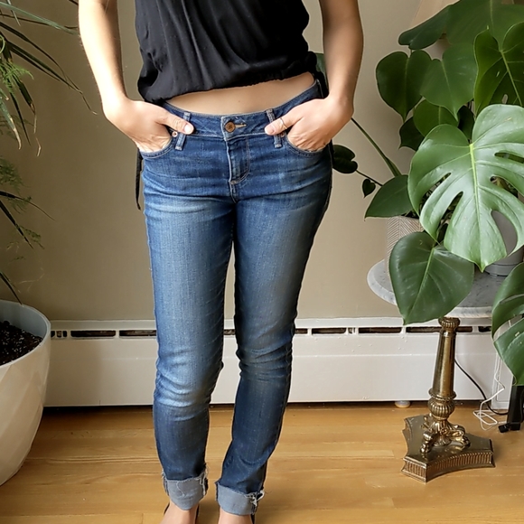 Lucky Brand cuffed mid rise jeans - Picture 7 of 7